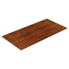 Lorell Chateau Srs Cherry 8" Rectangular Tabletop