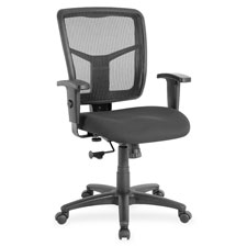 Lorell Managerial Mesh Mid-back Chair