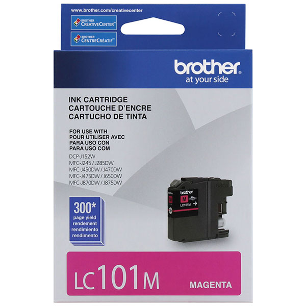 Brother LC-101M Magenta OEM Inkjet Cartridge