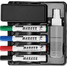 Lorell Dry-erase Marker Caddy Kit