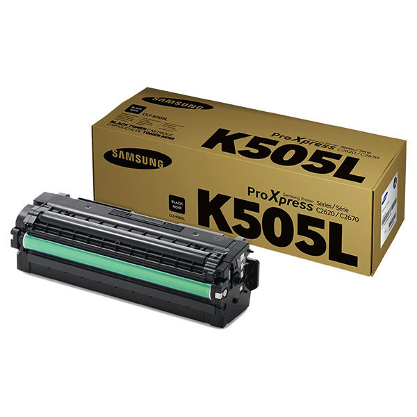 Samsung CLT-K505L Black OEM Toner Cartridge