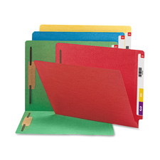 Smead 2-Ply Colored Folders w/ Fasteners