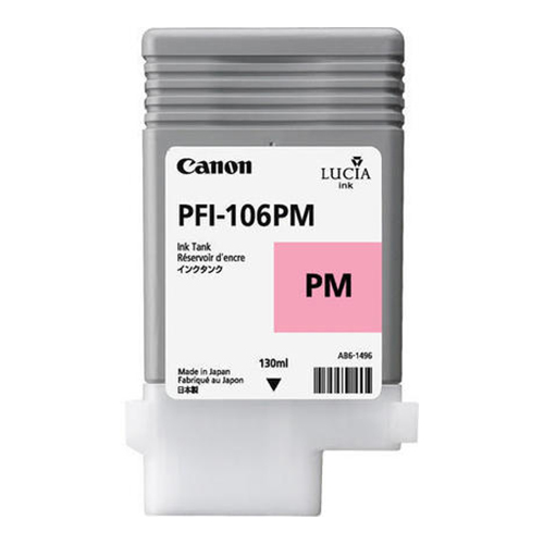 Canon 6626B001AA (PFI-106PM) Photo Magenta OEM Inkjet Cartridge