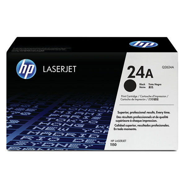 HP Q2624A (HP 24A) Black OEM Toner Cartridge