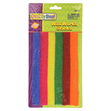 Pacon Wax Works Hot Colors Sticks Assortment
