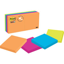 3M Post-it Super 3x3 Jewel Pop Sticky Notes