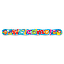 Trend Welcome Owl-Stars Expressions Banner