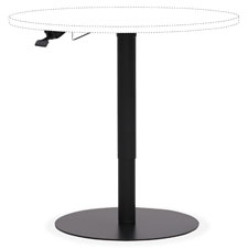 Lorell Hospitality Round Table Adj-height Base