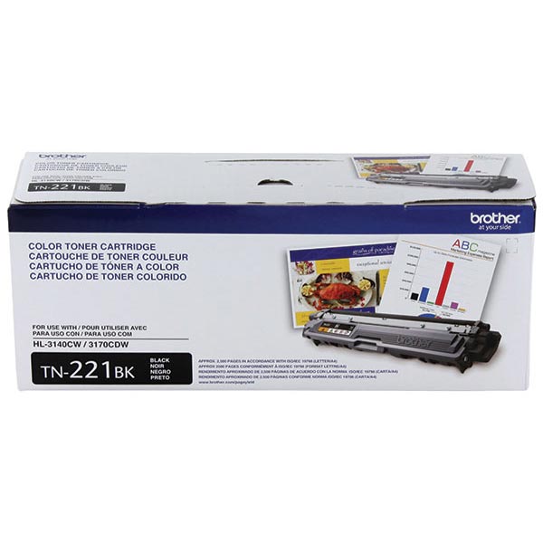 Brother TN-221BK Black OEM Toner Cartridge