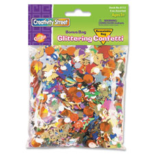 Chenille Kraft Glittering Confetti Bonus Bag