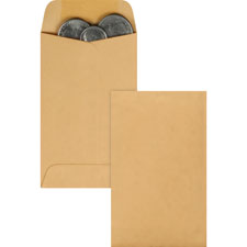 Quality Park Kraft Coin Envelopes