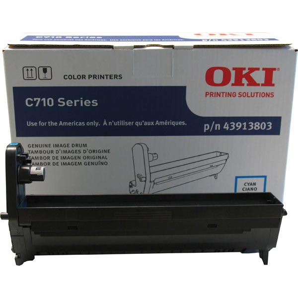 Okidata 43913803 Cyan OEM Image Drum