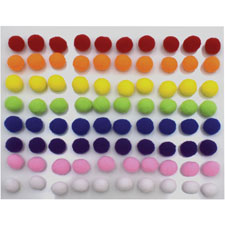 Pacon Peel-n-Stick Pom Pons