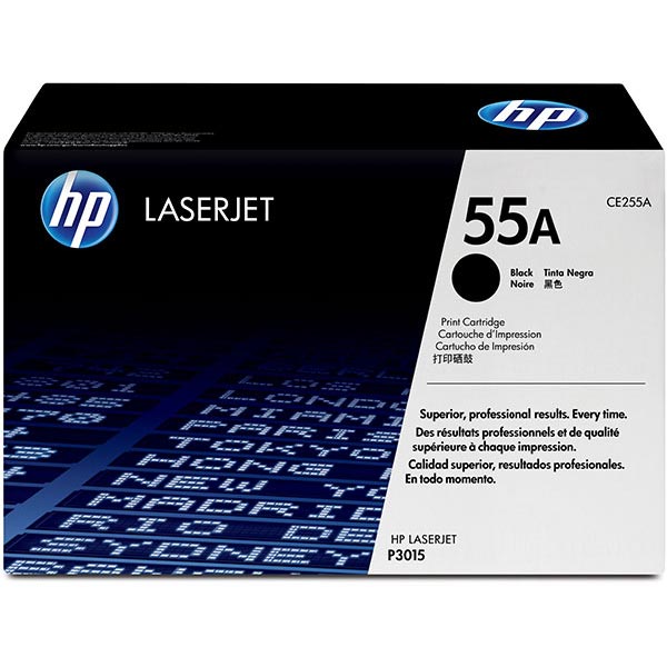 HP CE255AG (HP 55A) Black OEM Toner Cartridge