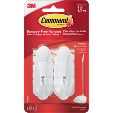 3M Command General Purpose Wire Hooks