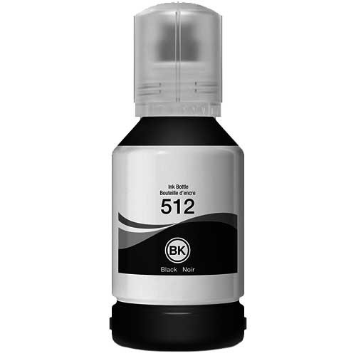 Premium Quality Black Ink Bottle compatible with Epson T512020-S (Epson T512)
