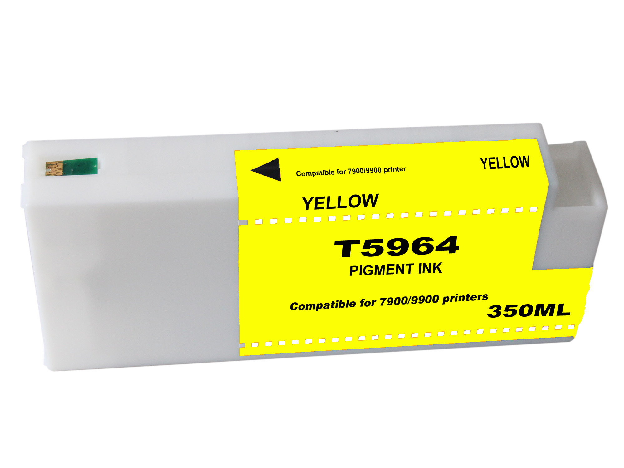 Premium Quality Yellow Inkjet Cartridge compatible with Epson T596400