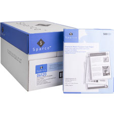 Sparco 92 Bright 20 lb. Multipurpose Paper