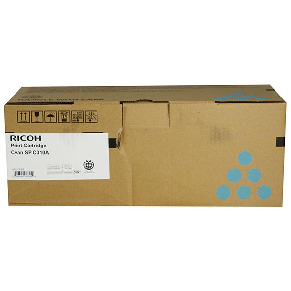 Ricoh 406345 (Type SPC310A) Cyan OEM Toner Cartridge