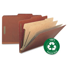 Smead Recycled Pressbrd 3-Divd Classfction Folders
