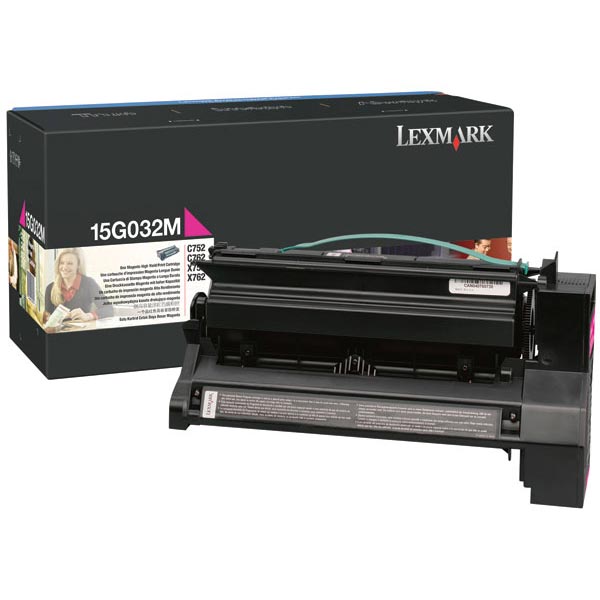 Lexmark 15G032M Magenta OEM Print Cartridge