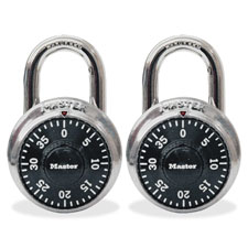 Master Lock Twin Combination Locks