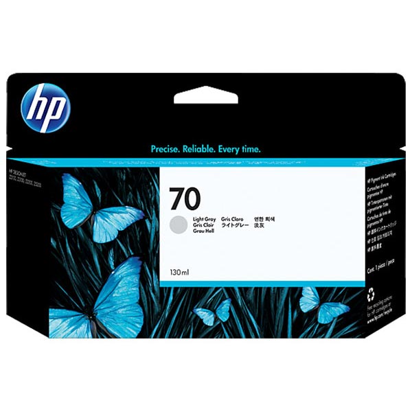 HP C9451A (HP 70) Light Gray OEM Pigment Inkjet Cartridge