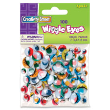 Chenille Kraft Painted Wiggle Eyes