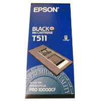 Epson T511011 Black OEM Inkjet Cartridge