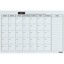 Lorell Monthly Planner Magnetic Dry-erase Board