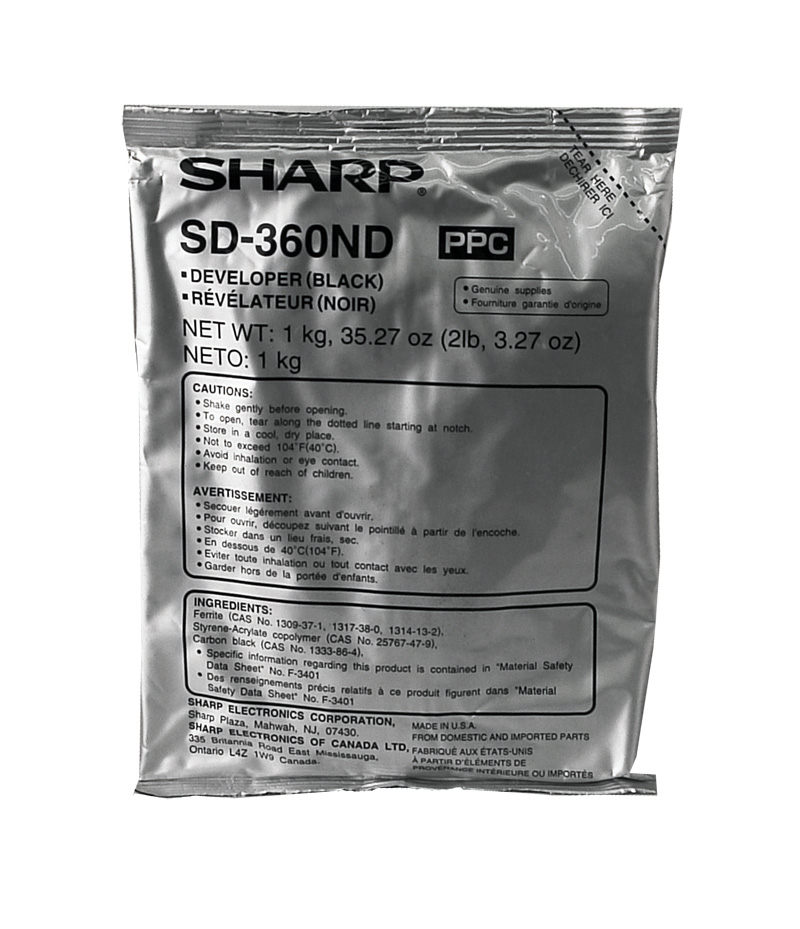 Sharp SD-360ND Black OEM Developer