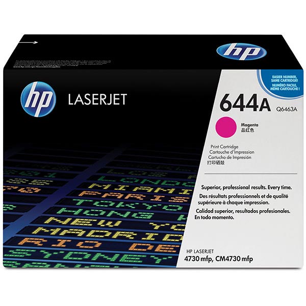 HP Q6463A (HP 644A) Magenta OEM Toner Cartridge