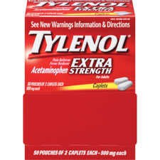 J & J Tylenol Extra Strength Pain Caplets