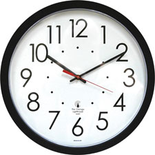 Chicago Lighthouse 14.5" SelfSet Quartz Clock