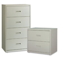 Lorell Commercial-grade 30" Gray Lateral File