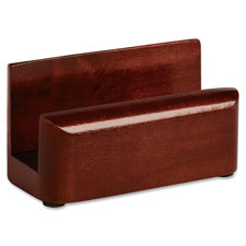 Rolodex Wood Tone Business Card Holders