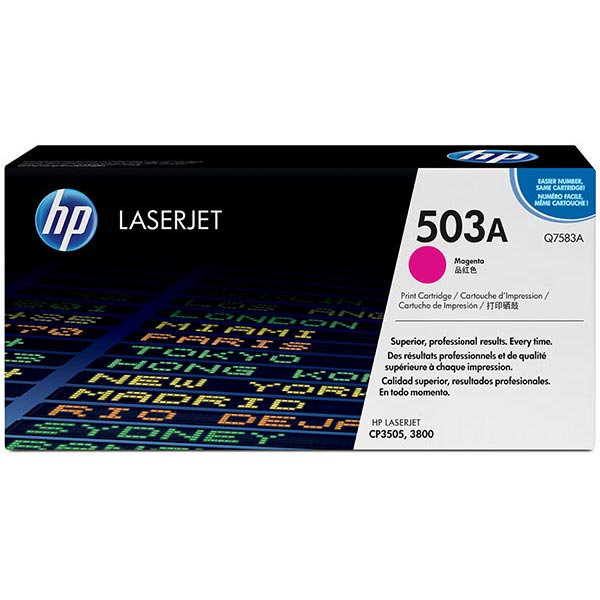HP Q7583AG (HP 503A) Magenta OEM Colorsphere Smart Print Cartridge (105/Pallet)