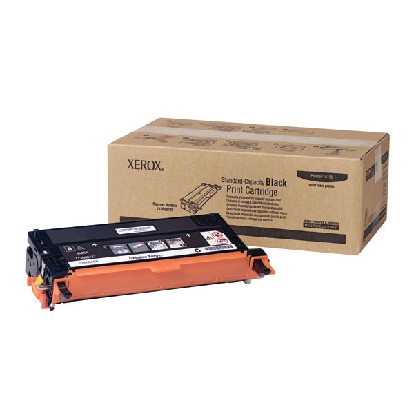 Xerox 113R00722 (113R722) Black OEM Laser Toner Cartridge