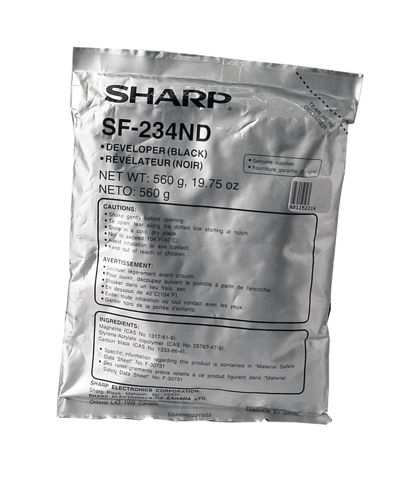 Sharp SF-234ND Black OEM Developer