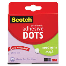 3M Medium Craft Permanent Adhesive Dots