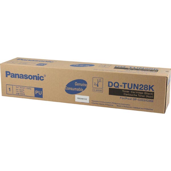 Panasonic DQ-TUN28K Black OEM Laser Toner Cartridge