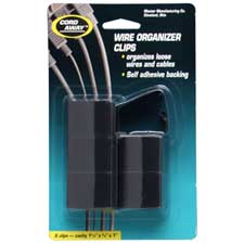 Master Caster Self Adhesive Backing Wire Clips
