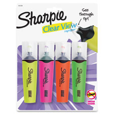 Sanford Sharpie Clear View Highlighters Set