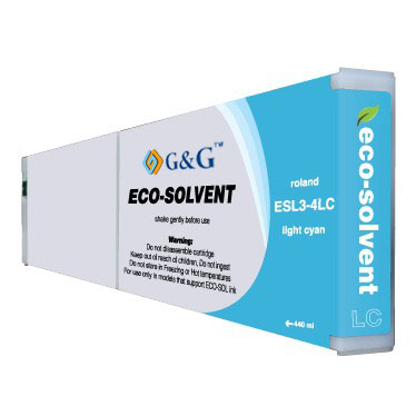 Premium Quality Light Cyan Eco Sol-Max Ink compatible with Roland ESL3-4LC
