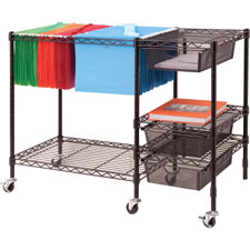 Vertiflex Mobile File Carts w/ Drawers