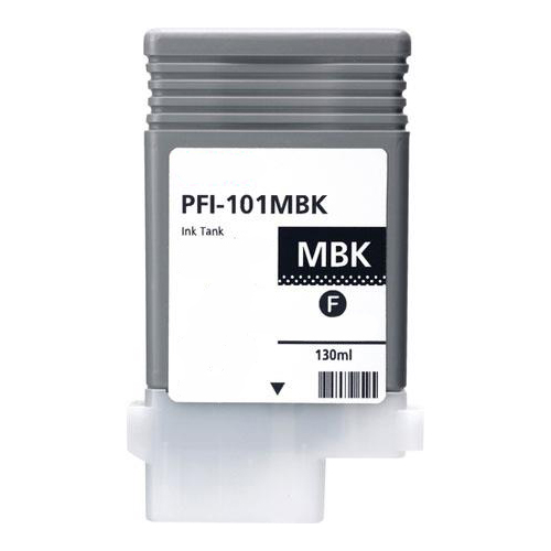 Premium Quality Matte Black Pigment Inkjet Cartridge compatible with Canon 0882B001 (PFI-101MBK)