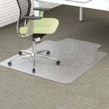 Deflecto EnvironMat Std. Lip Low-pile Chairmat