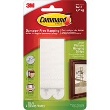 3M Command Adhesive Large Picture Hanging Strips
