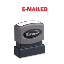 Xstamper E-MAILED Window Title Stamp