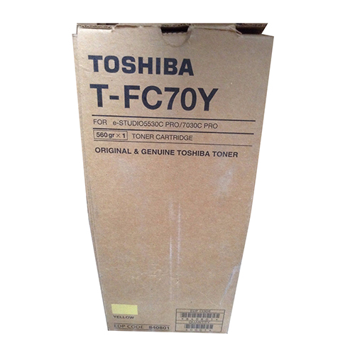 Toshiba TFC70Y Yellow OEM Toner Cartridge
